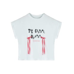 Soft Carousel Rehearsal T-Shirt  white - Size : (12)