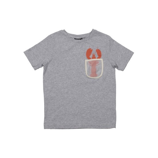 Lobster Mesh Pocket Tee  Jersey_Melange
