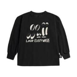 Look Everywhere Longsleeve - Size : (2-3) - Colour : (black)