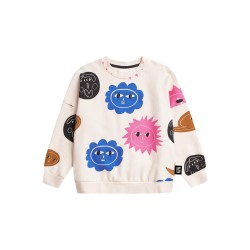 Planets Sweater - Size : (2-3) - Colour : (Pearl)