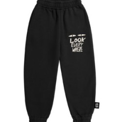 Look Everywhere Jogging Pants - Size : (2-3) - Colour : (black)