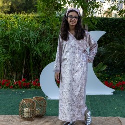 Stardust kaftan - Size : (2-3) - Colour : (pink mist)