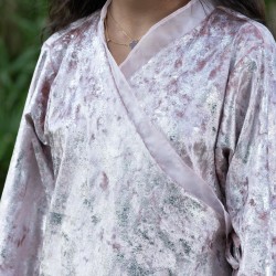 Stardust kaftan - Size : (2-3) - Colour : (pink mist)